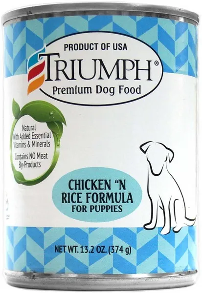 12/13.2 oz. Triumph Puppy Chicken-Rice - Treat